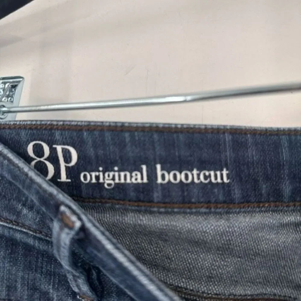 LOFT Ann Taylor Jeans Women’s 5-pocket Denim Original Bootcut Blue size 8 petite